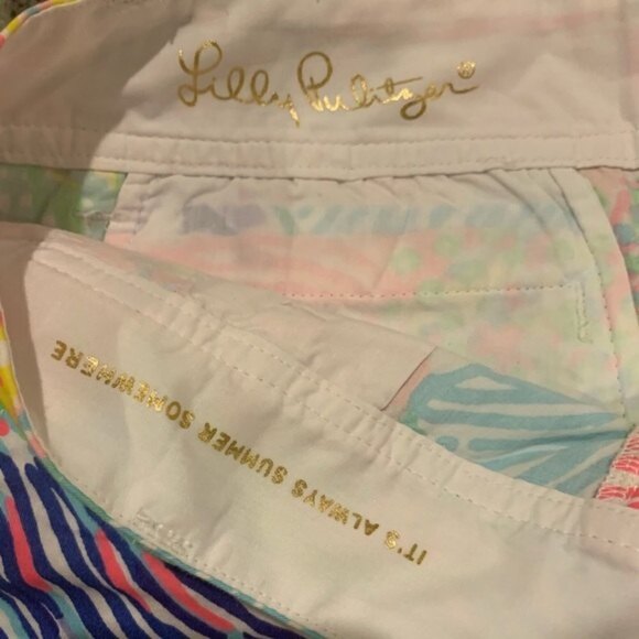 Lilly Pulitzer Callahan Shorts Size 0 Roar Of The‎ Sea - Picture 10 of 15